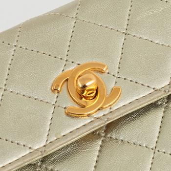 Chanel, micro flap bag, 1989-1991.