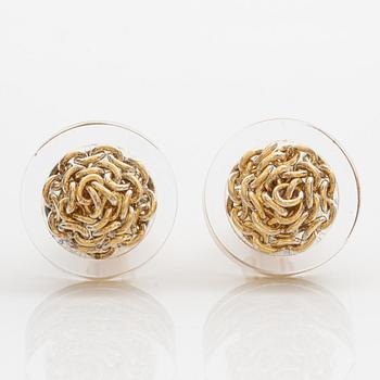 Siv Lagerström, three rings and cufflinks, acrylic plastic, 1970s.