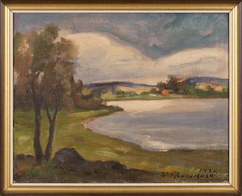 Jalmari Ruokokoski, oil on canvas, signed and dated 1920.