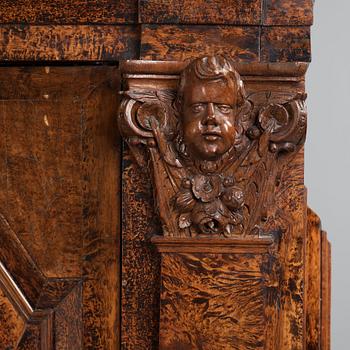 A Swedish 18th century Baroque cupboard.