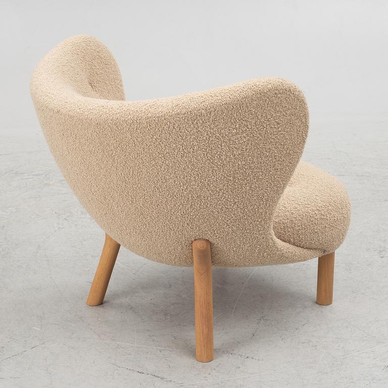 Viggo Boesen, armchair with footstool, "Little Petra", &Tradition, Denmark.