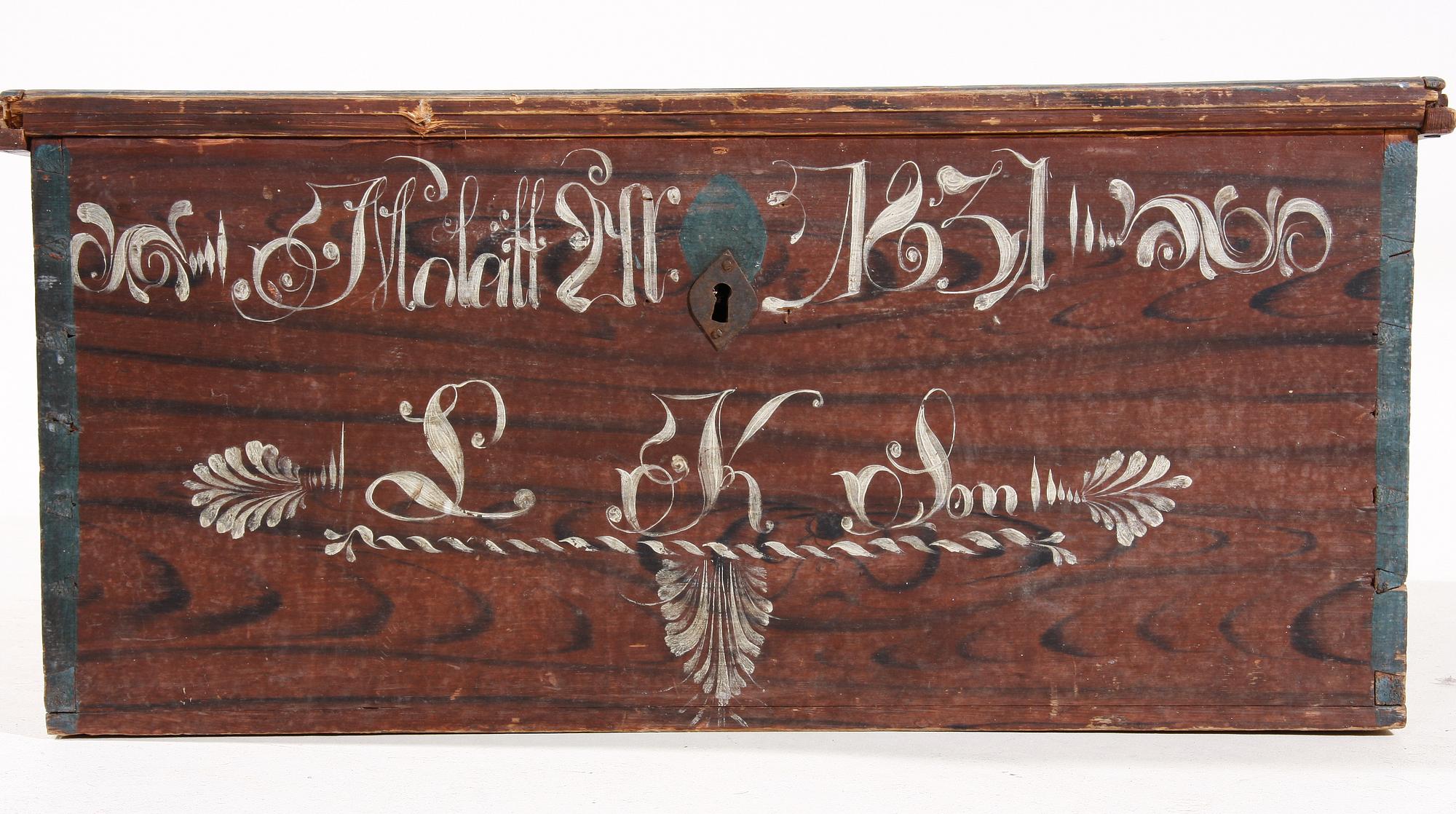 KISTA, allmoge, 1800-tal.