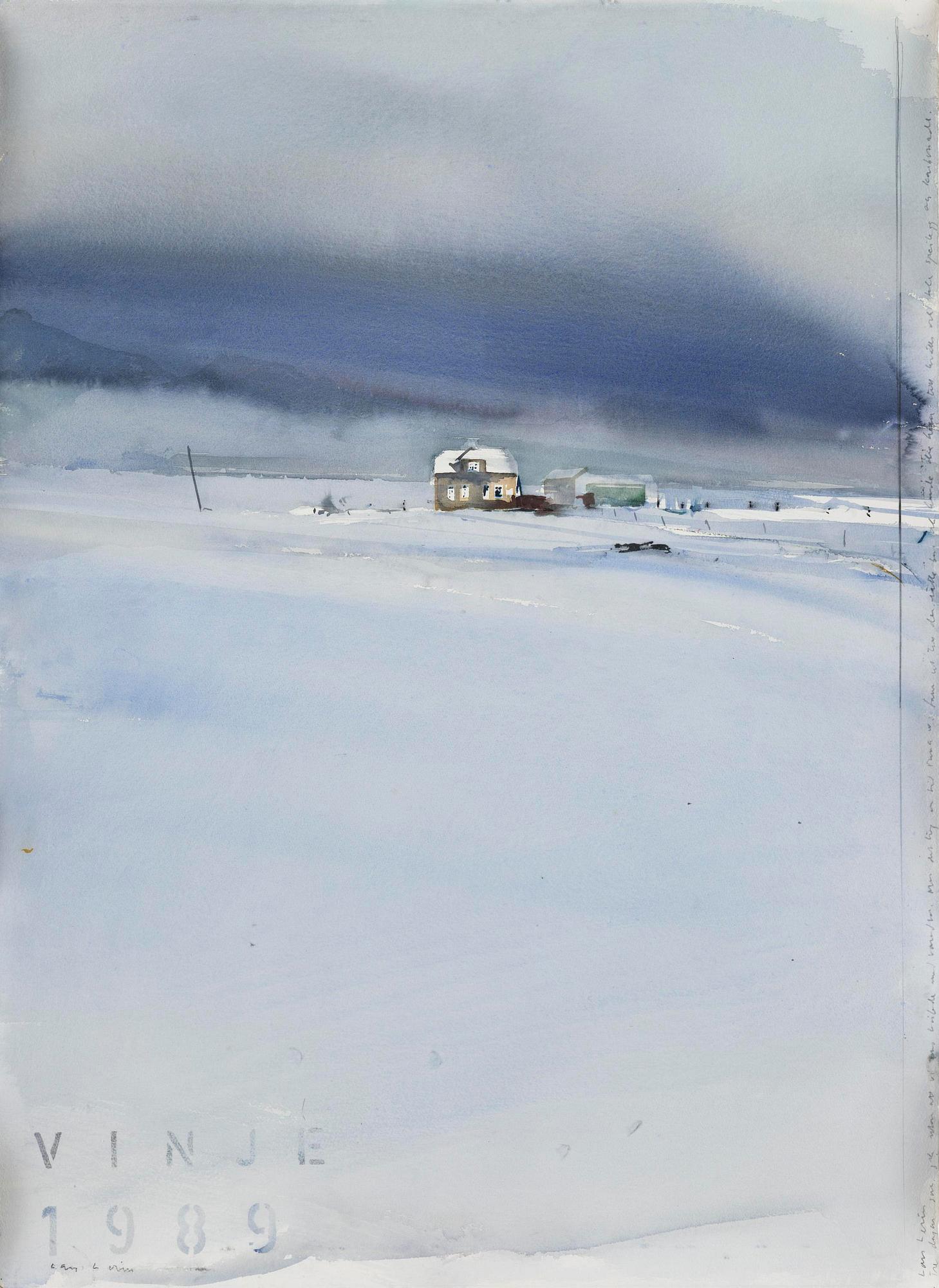 Lars Lerin, Untitled.