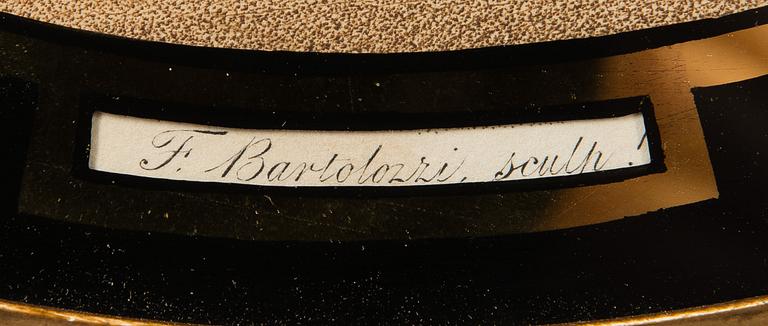 after, a pair of stipple engraving, engraved by Francesco Bartolozzi, the turn of the 19th century.