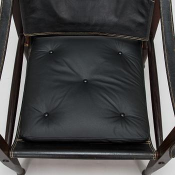 Kaare Klint, fåtölj, "Safari Chair", för Rud. Rasmussen, Danmark. Modellen formgiven 1933.