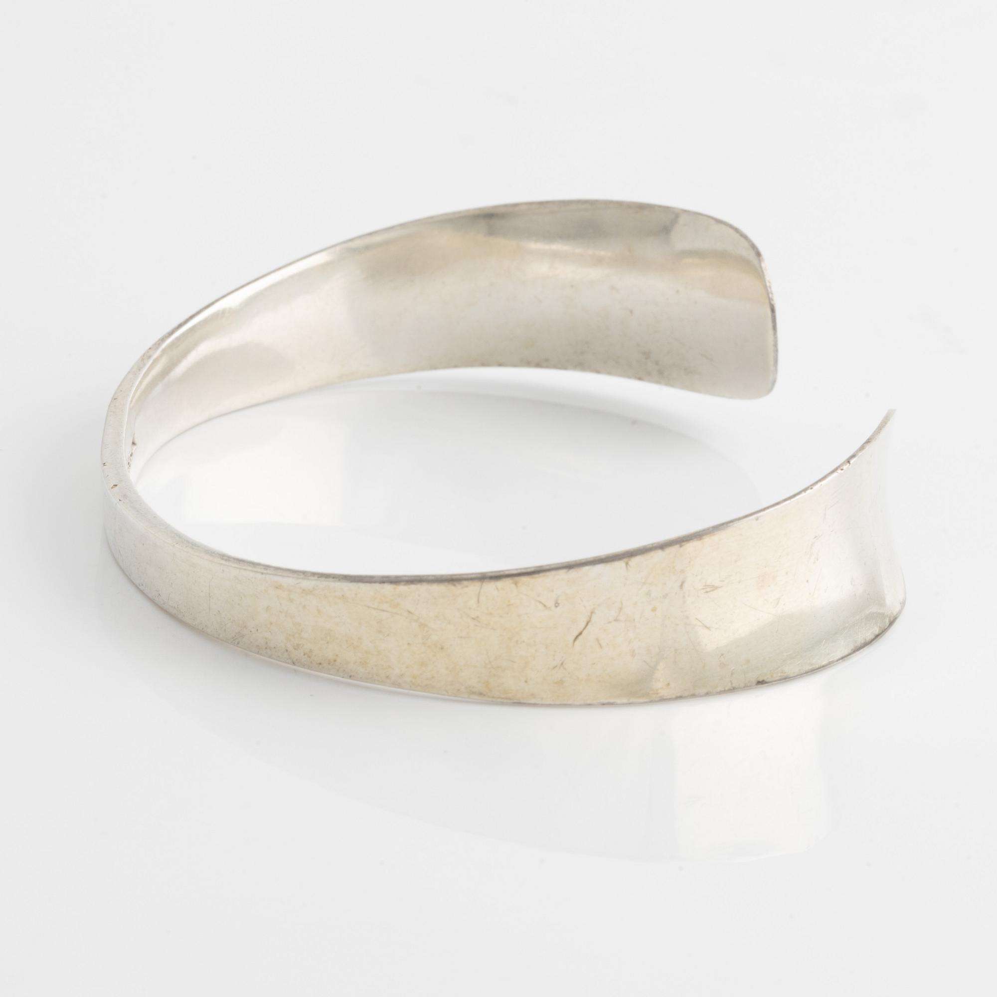 A Borgila silver bracelet.