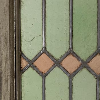 Stained glass window, 18th–20th century.