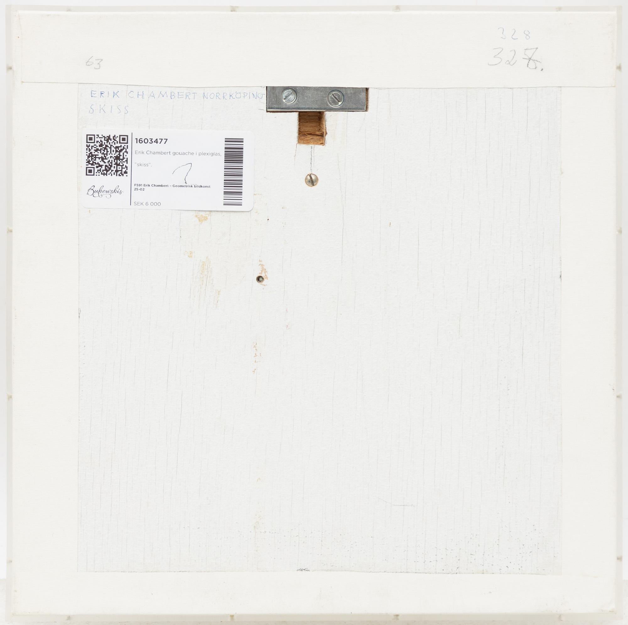 Erik Chambert, "Skiss".