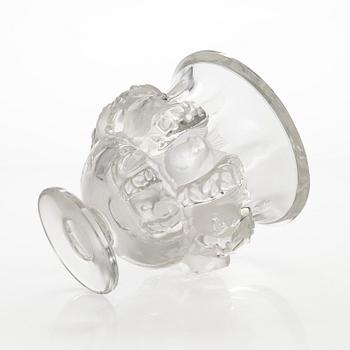Skål, glas Lalique Frankrike.