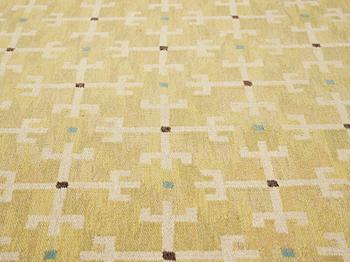 Sigvard Bernadotte, A carpet, flat weave, ca 232-235 x 166-172,5 cm, signed SB.