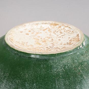 PIEDESTAL med YTTERFODER, flintgods. Rörstrand, Jugend.