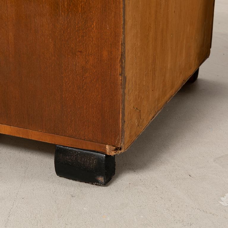Bedside tables, a pair, Art Deco style, 20th century.