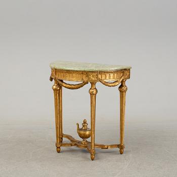 A second half of the 18th century Gustavian consol table.