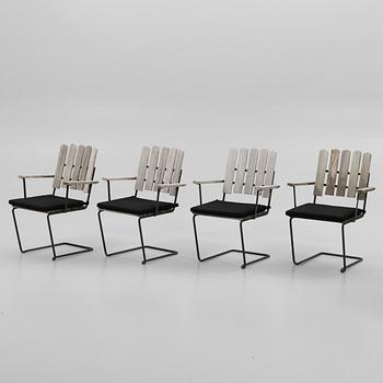 Arthur Lindqvist, Garden group, "A2", 5 pieces, Grythyttan.