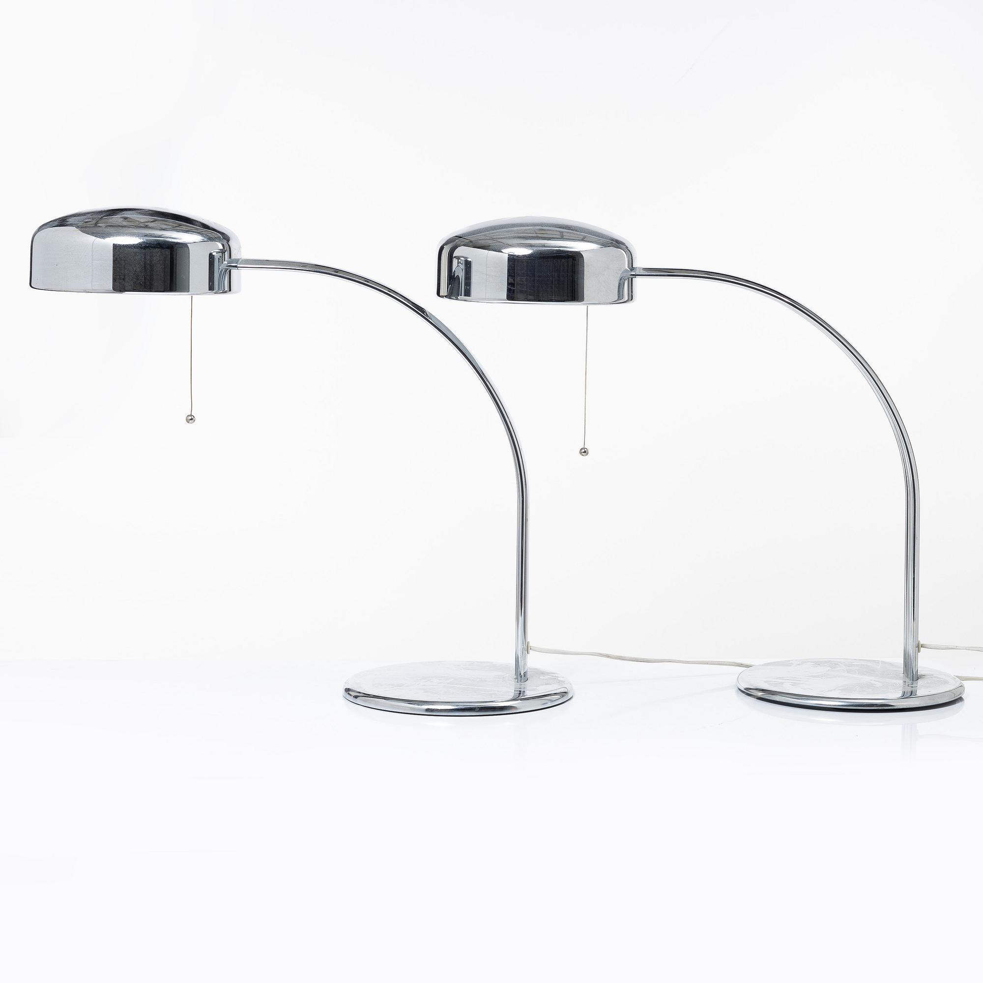 Richard Carruthers, a pair of 'Arcade' table lamps, Atelje Lyktan, Åhus.