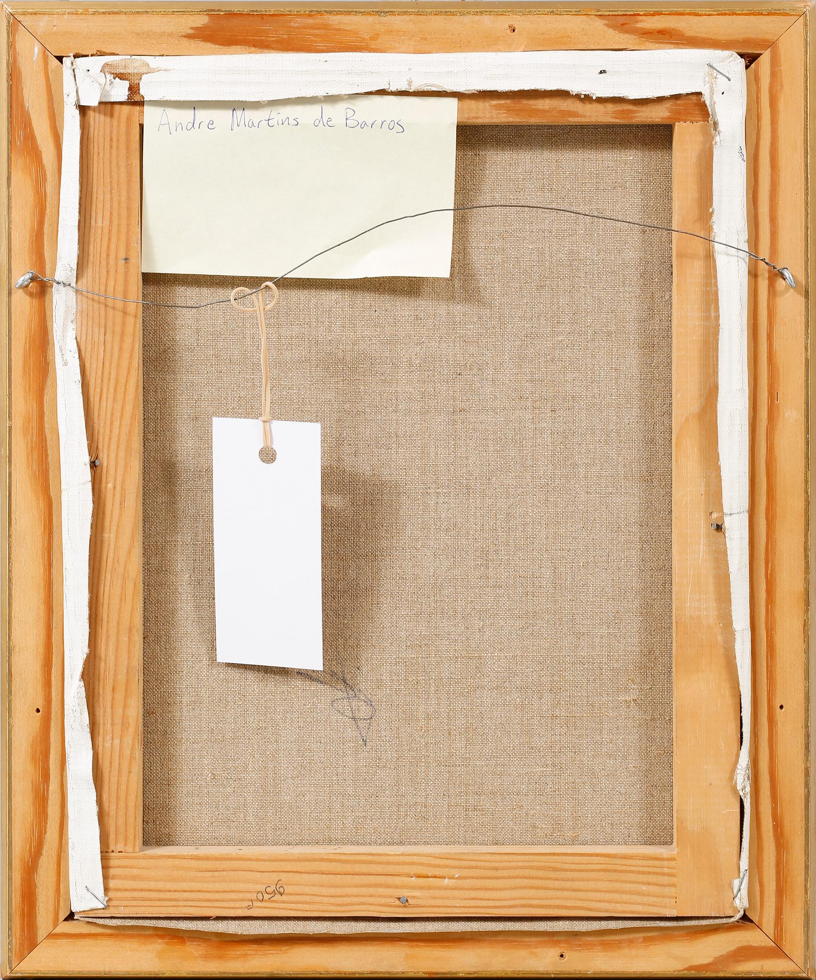 ANDRÉ MARTINS DE BARROS, oil on canvas, signed.