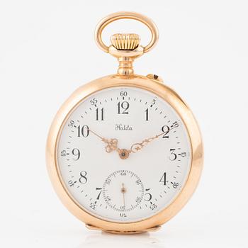Halda, pocket watch, 39.5 mm.