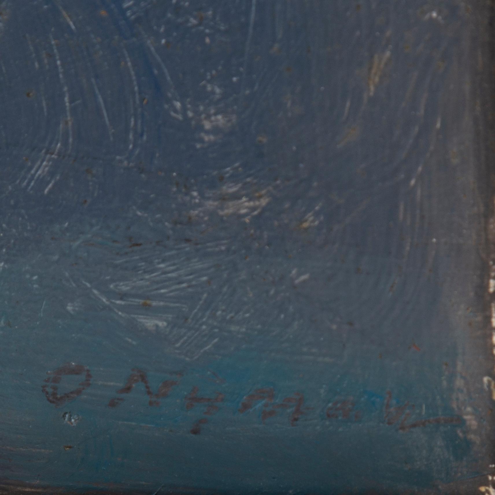 OLLE NYMAN, oil on panel, signed O. Nyman.