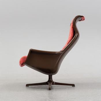 A 'Form 8' /'Galaxy' armchair by Alf Svensson and Yngvar Sandström, DUX, 1970's.