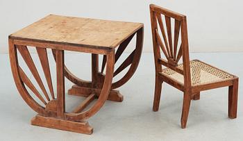 SOFFGRUPP, 5 delar, 1900-tal.