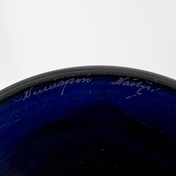 Kaj Franck, decanter, model 1502, signed Nuutajärvi Notsjö.