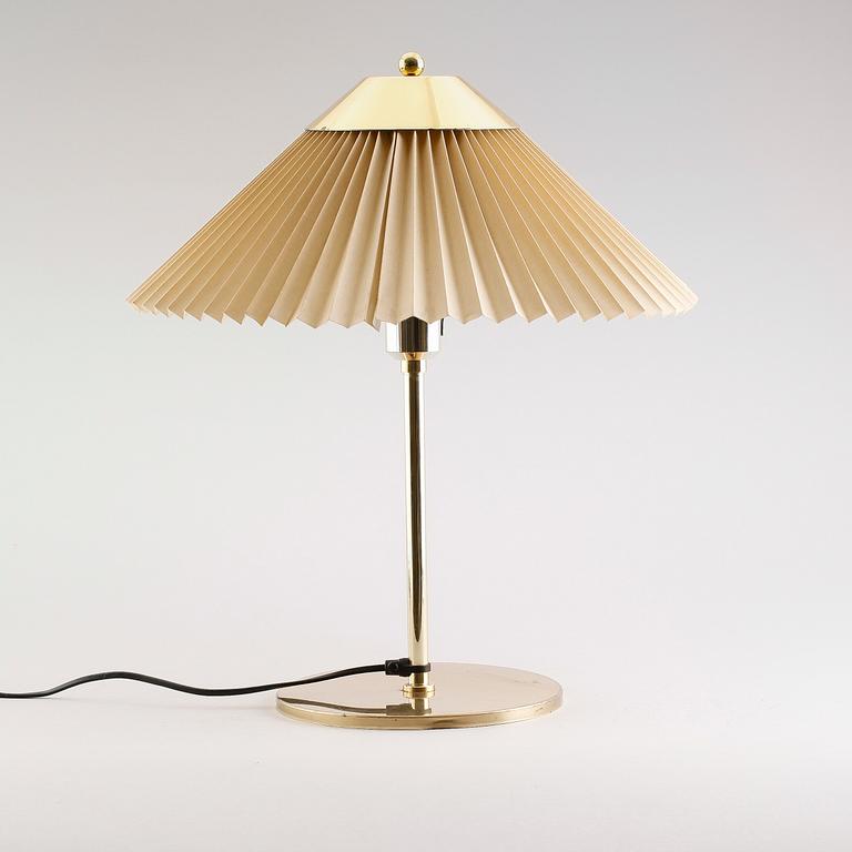 BORDSLAMPA, Danmark, 1900-talets andra hälft.