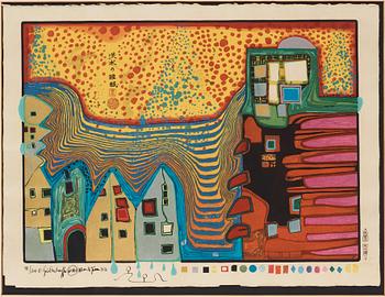 Friedensreich Hundertwasser, Portfölj, "Midori No Namida".