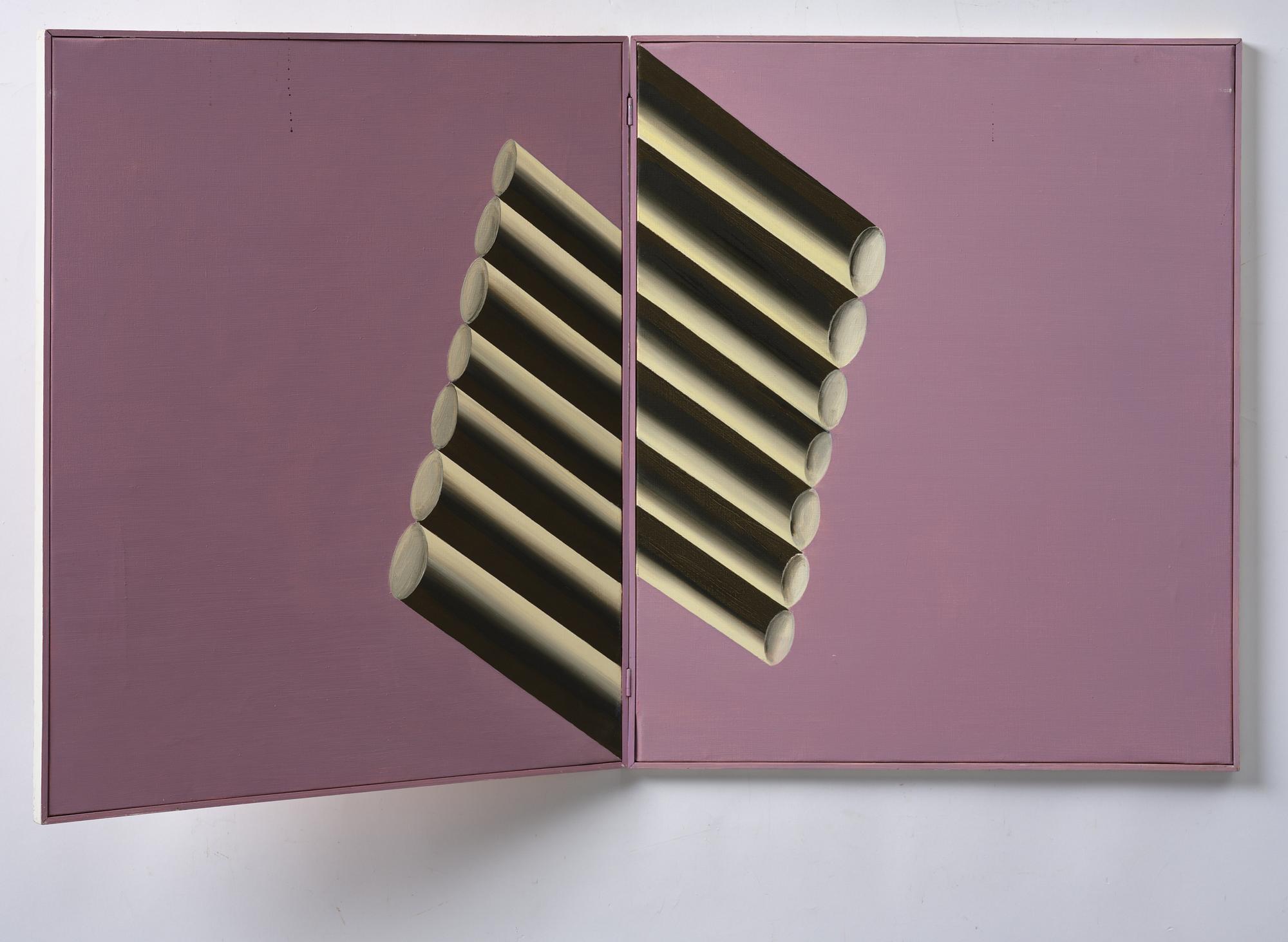 Werner Janson, Untitled, diptych.
