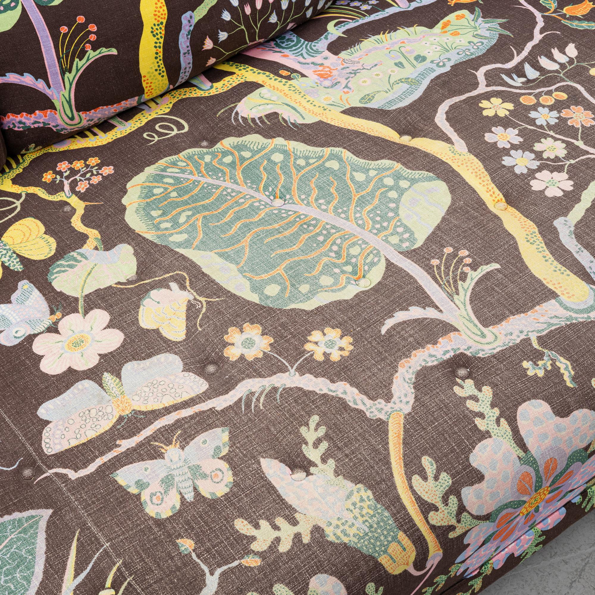 Josef Frank, a 'Liljevalchs' sofa, Firma Svenskt Tenn, Sweden.