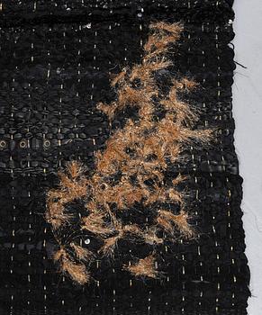 Skogberg & Smart, Rumsdelare /väggtextil, "Riff Raff Rug Divider", ca 253 x 181-182 cm.