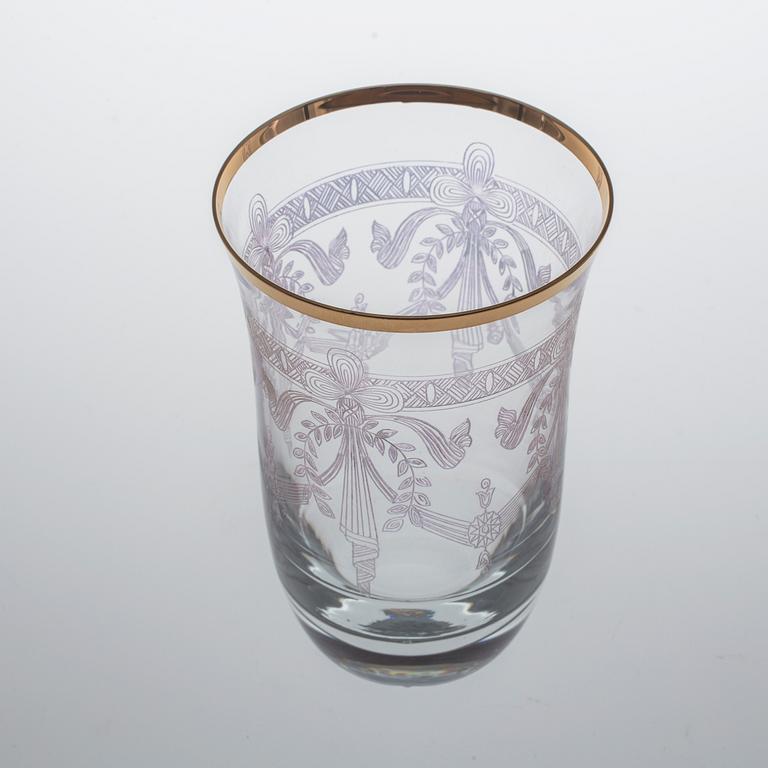 SELTERGLAS, 12 stycken, "Sergel",  Duka, 1900/2000-tal.