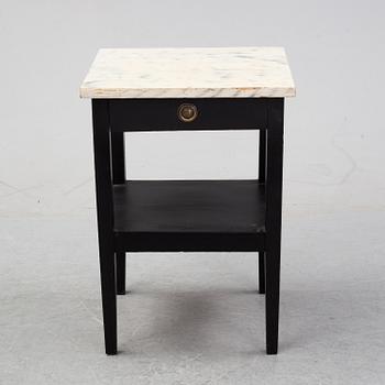 A painted sidetable, mid 20th Century.