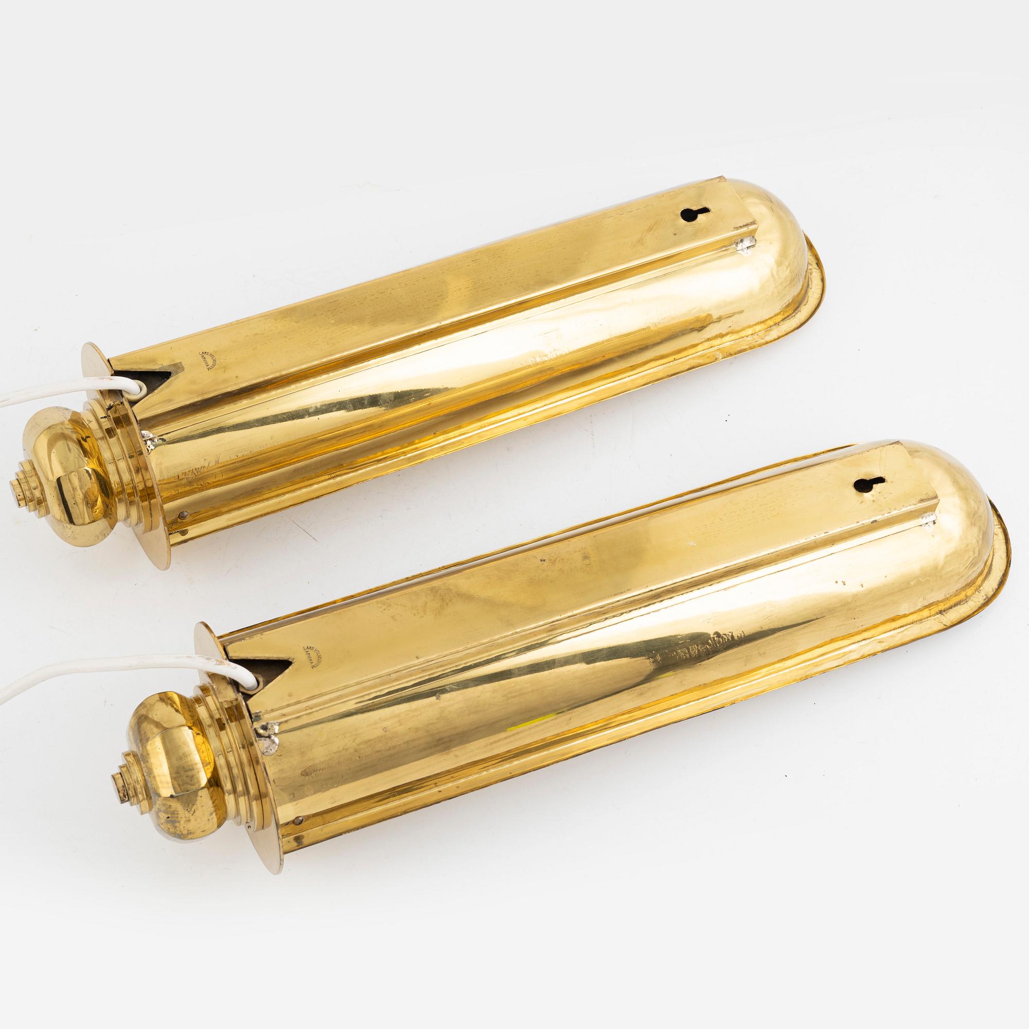 Lars Holmström, Arvika, lampetter ett par, 1900-tal.