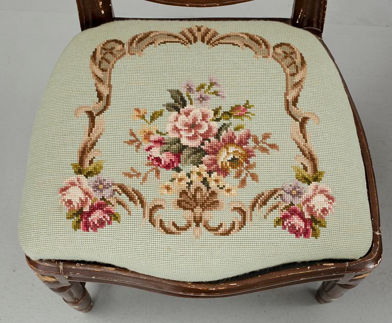 STOLAR, 2 st, gustavianska, 1700/1800-tal.