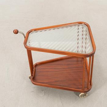 Serving cart model no. 879 Nybrofabriken Fröseke mid 20th century.