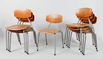 STOLAR, 8 st, industrimodell, 1900-talets mitt.