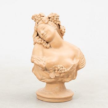Decorative sculpture Bacchante mid/second half of the 20th century.