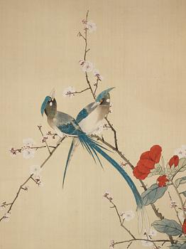 A Chinese scroll painting, after Ma Jiatong (1865-1937).