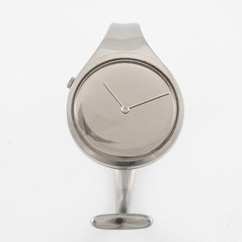Georg Jensen, "L.U.Chopard & Cie", design Vivianna Torun Bülow-Hübe, wristwatch, 33 mm.