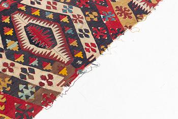 Rug, Antique Anatolian Kilim, circa 235 x 177 cm.