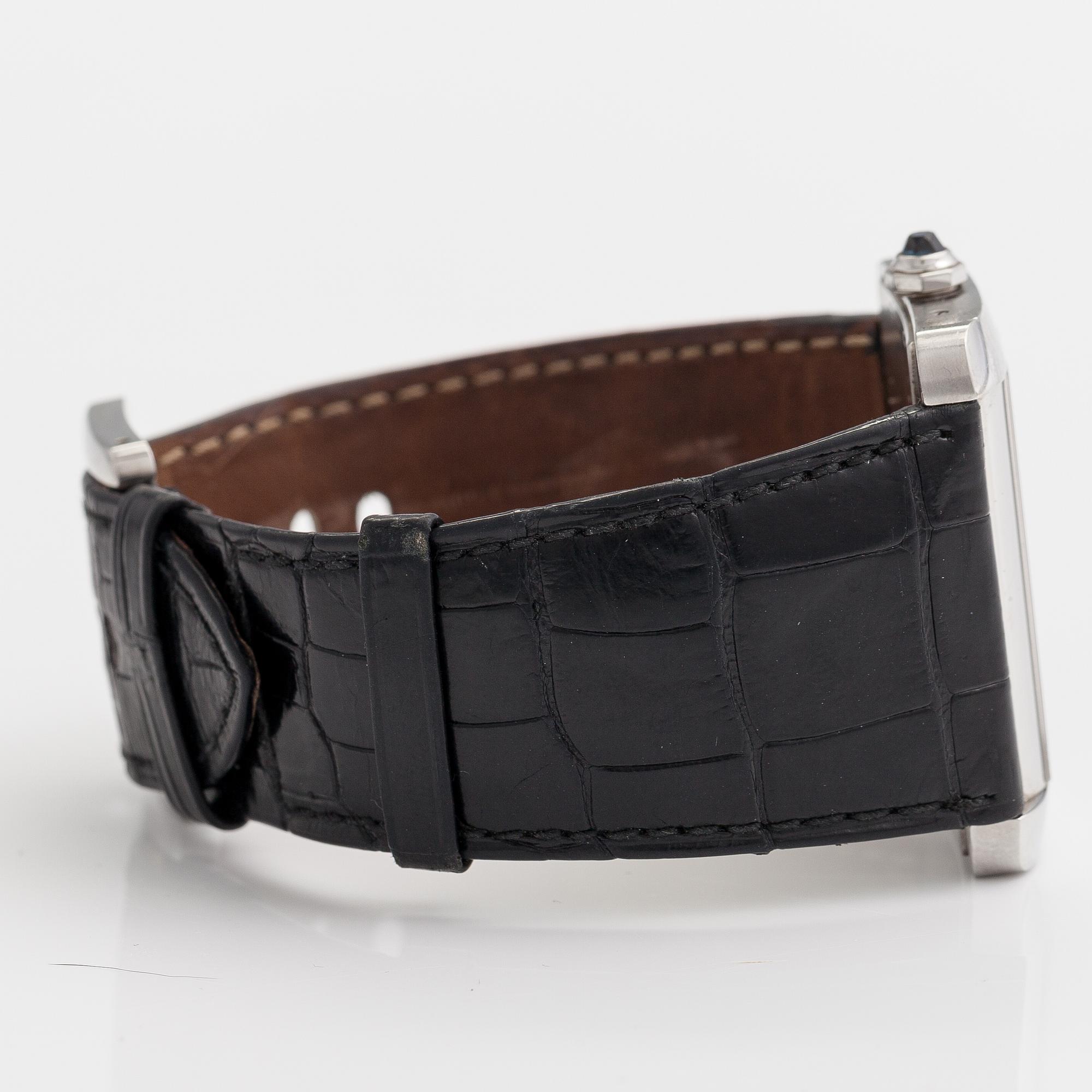 CARTIER, Tank Divan, wristwatch, 38 x 24 mm.