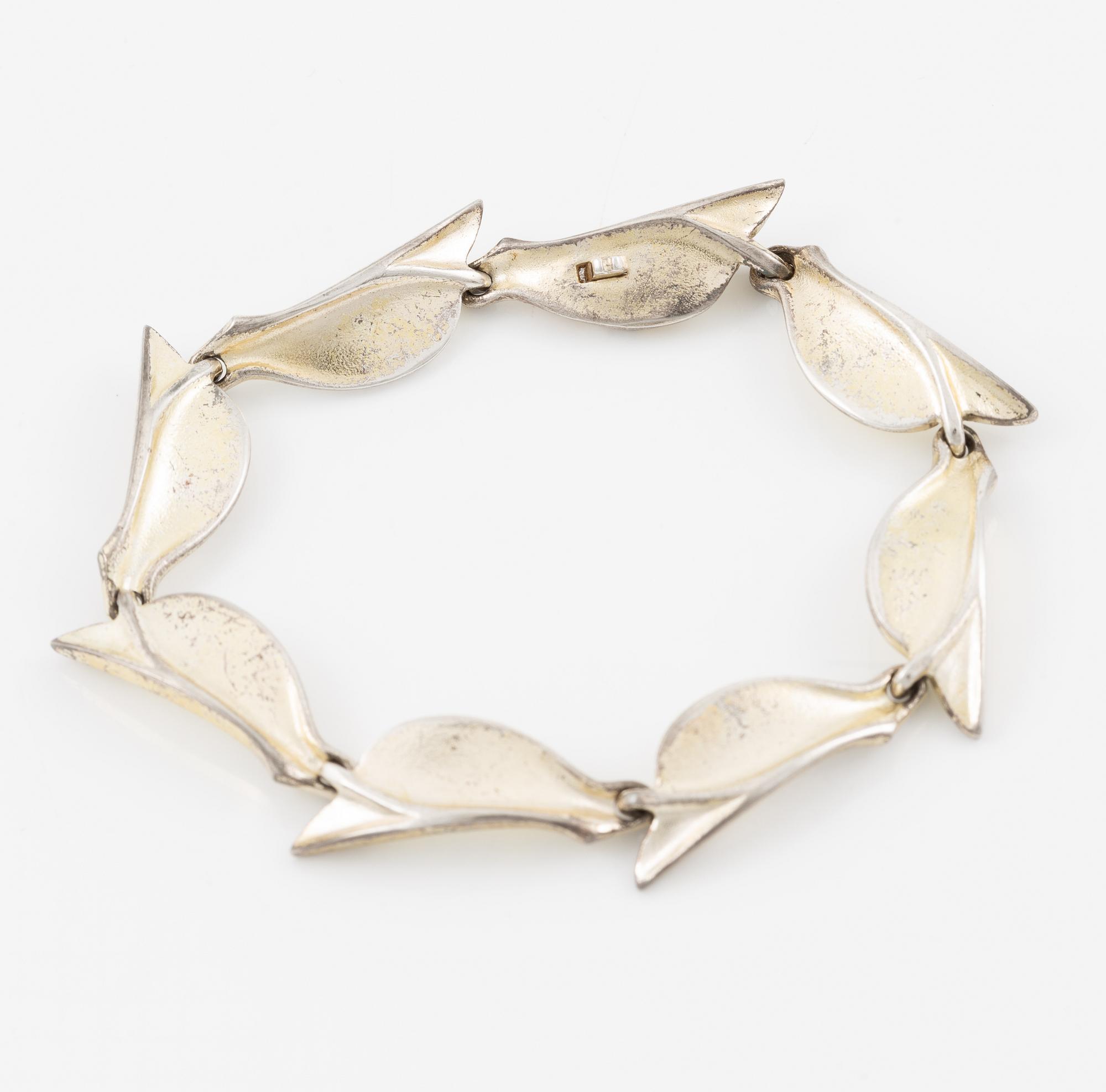 Lapponia, armband, sterlingsilver, 1987.