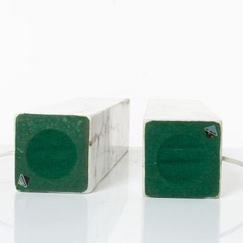 Table lamps, a pair, Bergboms, second half of the 20th century.