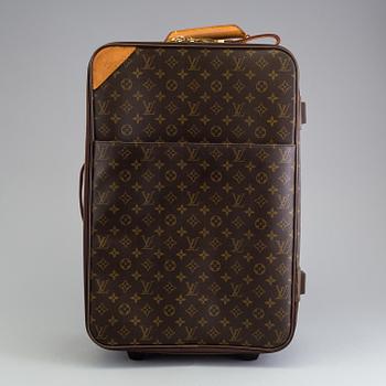 LOUIS VUITTON,  "Pégase 55", carry on suitcase on wheels.