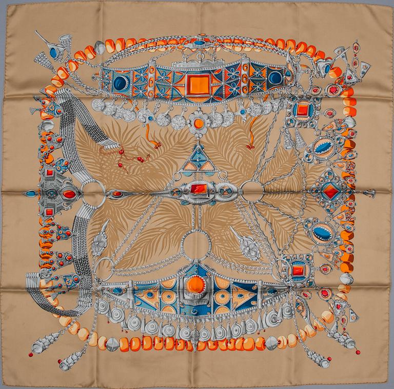 SCARF, "Terres Precieuses", Hermès.