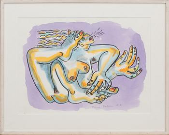 TIMO SOLIN, colour lithographe, signed and numbered E.A.