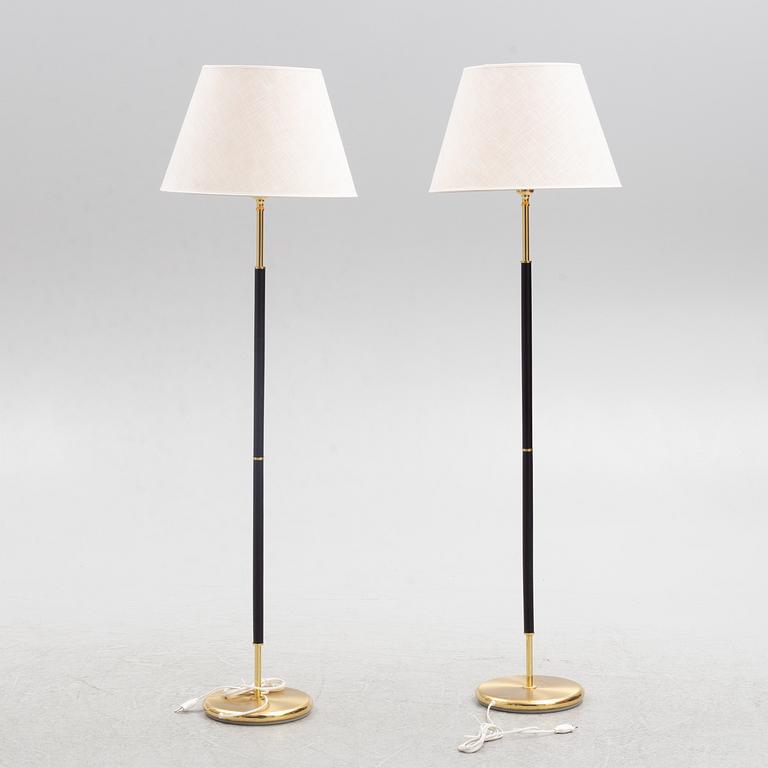 Golvlampor, ett par, "Tullgarn G760", Armaturhantverk, samtida tillverkning.