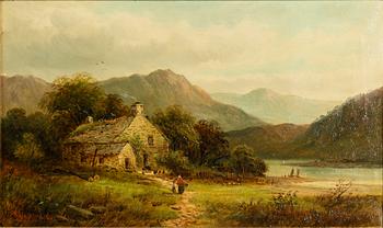 English artist, 19th century, Pastoral landscape.