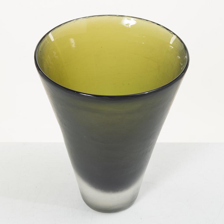 Paolo Venini, an "Inciso" glass vase, Murano, Italy 1950/60s.