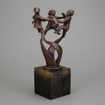 BROR FORSLUND, skulptur. Brons. Plakettmärkt och numrerad 341.